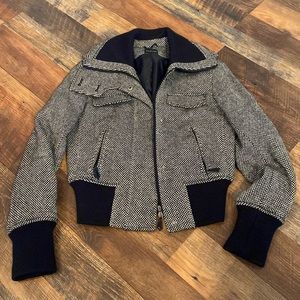 Taifun Collection checkered print jacket size small